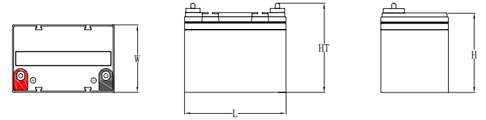 Rechargeable 12V40Ah lifepo4 Battery to replace of SLA Battery(图1)